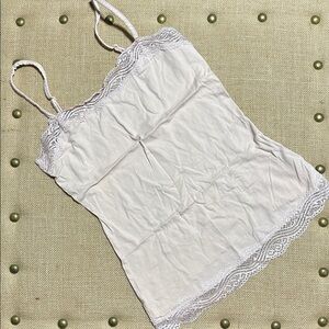 Ann Taylor Soft Pink Lace Cami